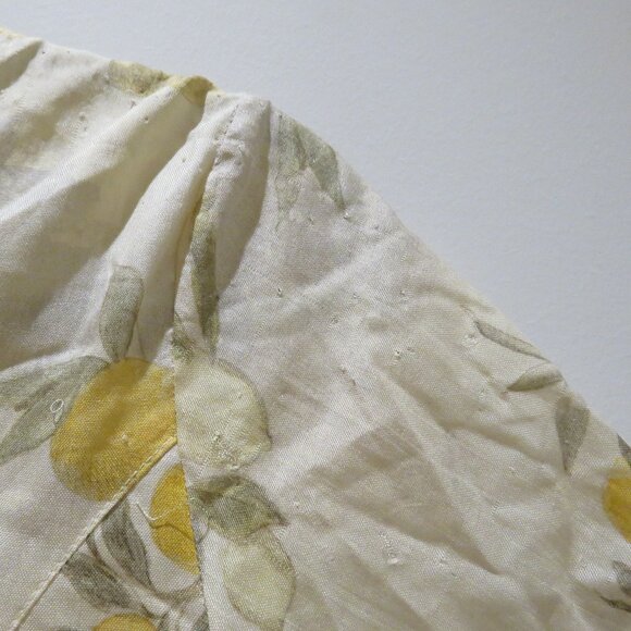 SAMANTHA PLEET Park Romper Citrus Print Silk Coquette Quirky Abstract Ethereal - Picture 14 of 16